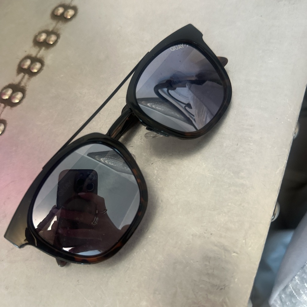 Quay Australia Black and Brown Sunglasses